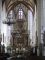 Póżnorenesansowy ołtarz główny (2. tercja XVII w.) w kościele Wszystkich Świętych w Gliwicach