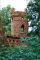 Wieża neogotycka zamku w Broniszowie